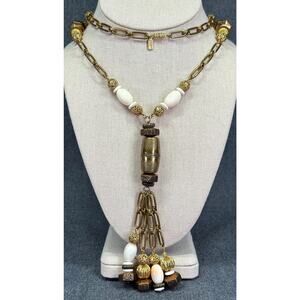 Y2K 1928 Jewelry Company Flapper Necklace